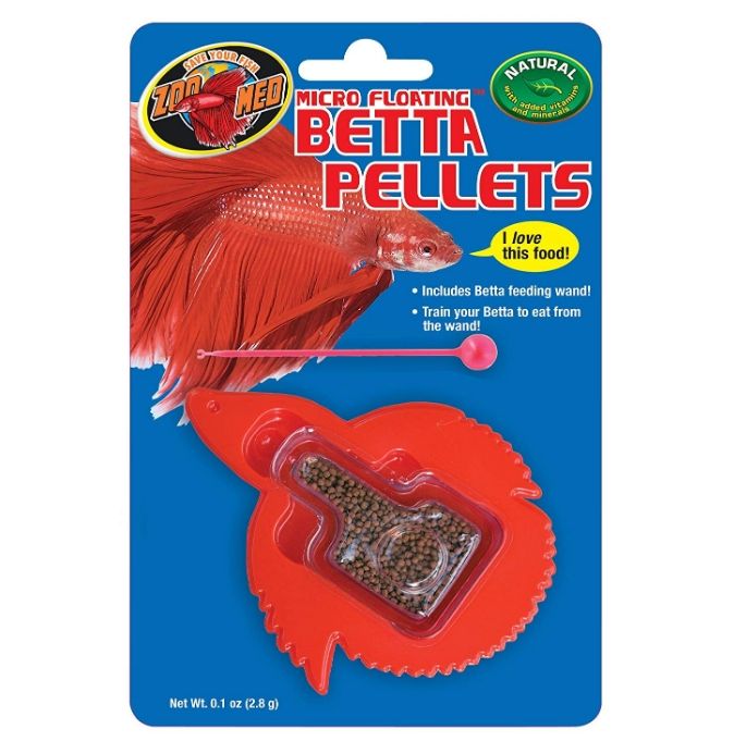 Zoo Med Micro Floating Betta Pellets - .12-.15 oz, Betta Food, Color Enhancing Formula