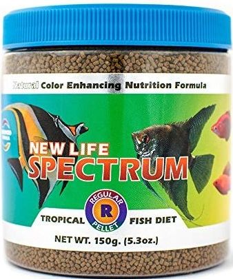 New Life Spectrum Regular Sinking Pellets 150g (1-1.5mm) - Tropical Fish Food