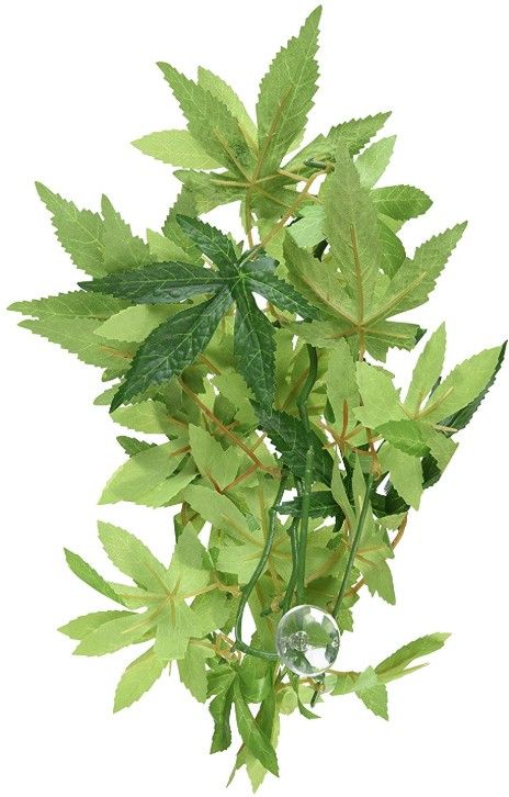 Exo Terra Silk Plant Large Abutilon - Terrarium Reptile Habitat Decor PT3052