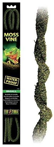 Exo Terra Bendable Moss Vine - Small Reptile Terrarium Decoration - PT3083