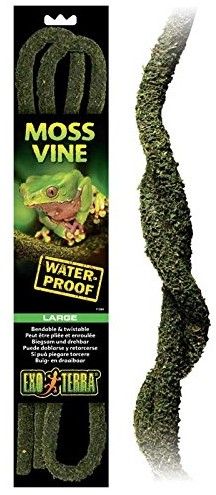 Exo Terra Bendable Moss Vine - Large - Reptile Terrarium Decoration