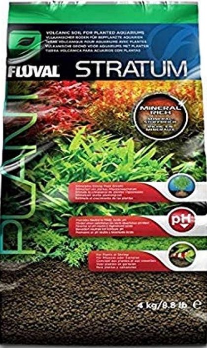 Fluval Plant & Shrimp Stratum - Aquarium Substrate - 8.8 lbs (4 kg)