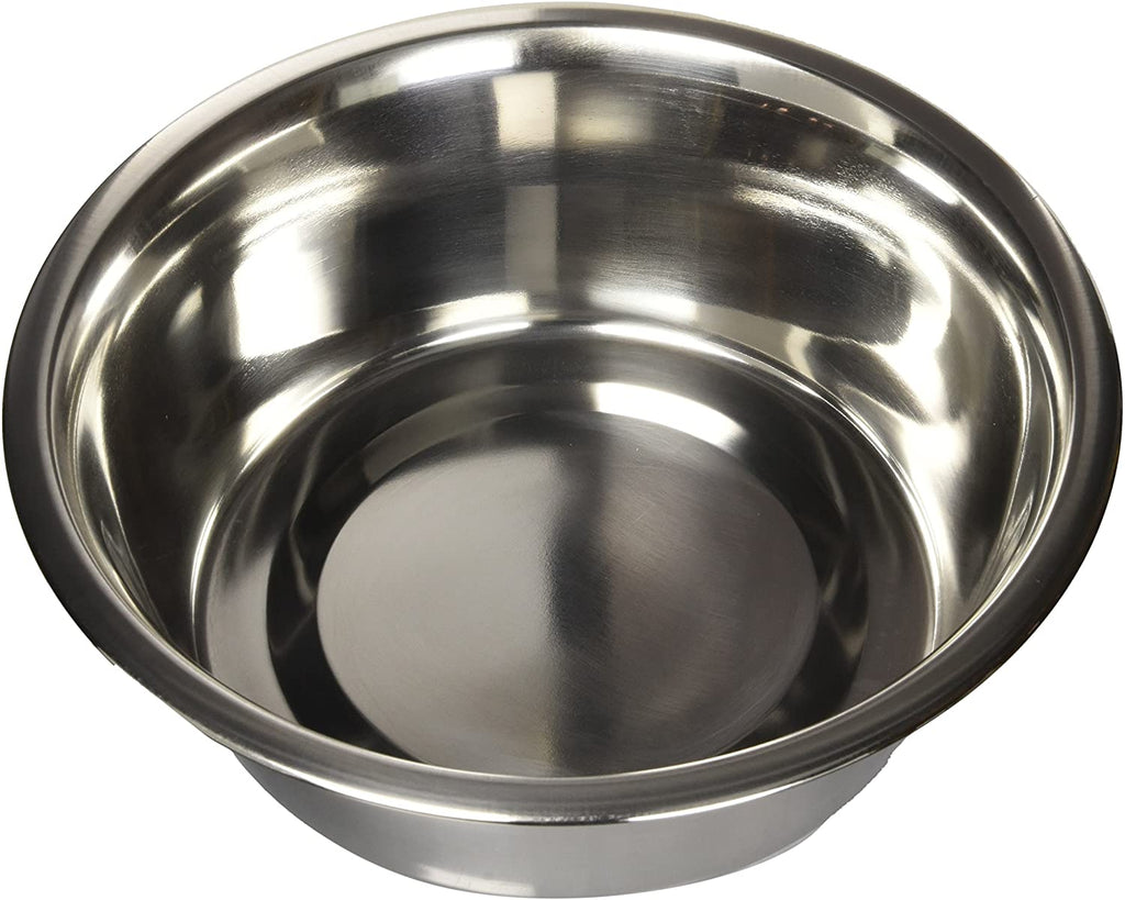 Dogit Stainless Steel Signature Dog Bowl, Blue, Large, 11.8 oz