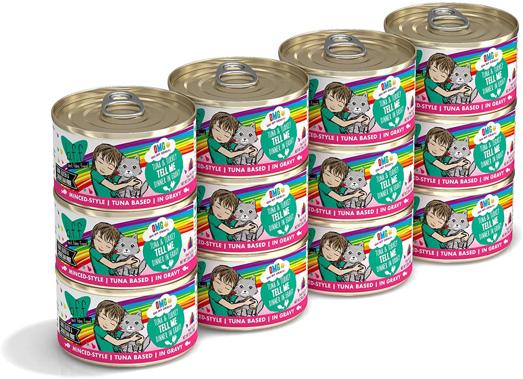 Weruva BFF OMG Chase Me Tuna & Chicken Canned Cat Food 2.8 oz