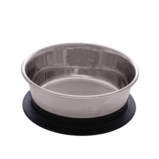 Dogit Stay Grip Bowl 450ml - Non-Slip Stainless Steel Dog Bowl