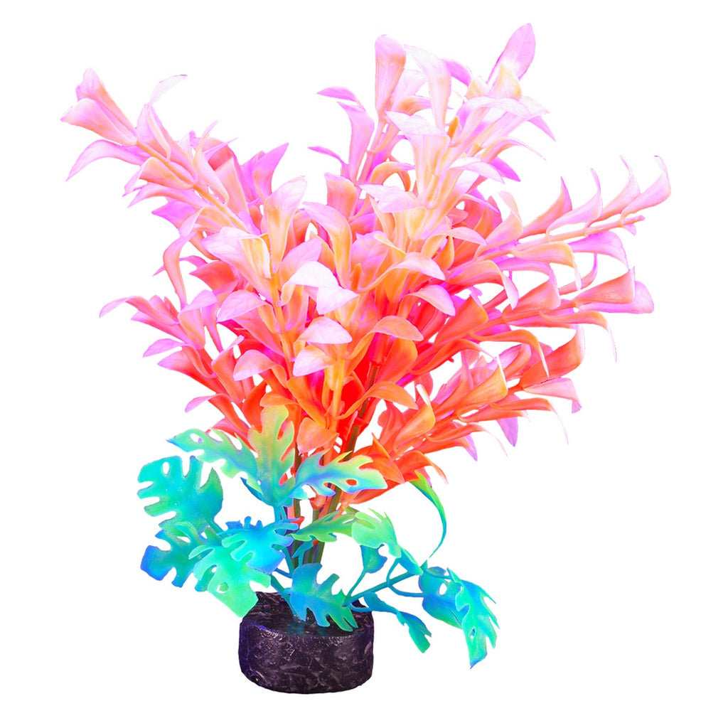 Marina iGlo Plant - Aquarium Decoration - Glows Under Blue LEDs