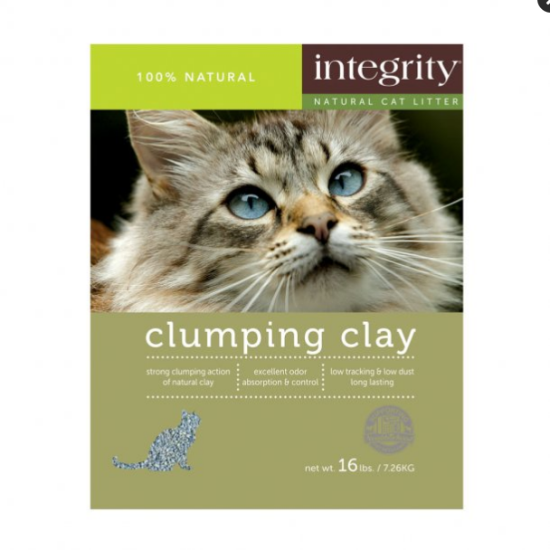 Integrity Clump Clay Cat Litter - 16 lb
