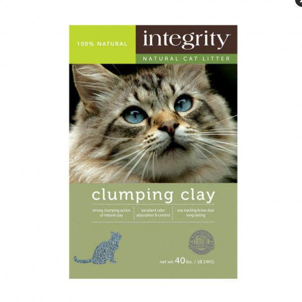 Integrity Clumping Clay Cat Litter - 40 lb Bag