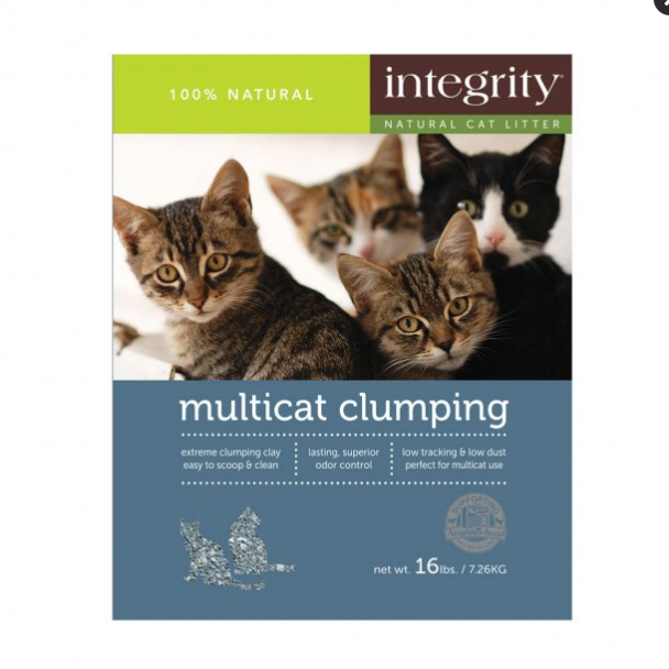 Integrity Multi Cat Litter - Clumping, 16 lb Bag