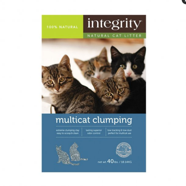 Integrity Multi-Cat Clumping Litter - 40 lbs