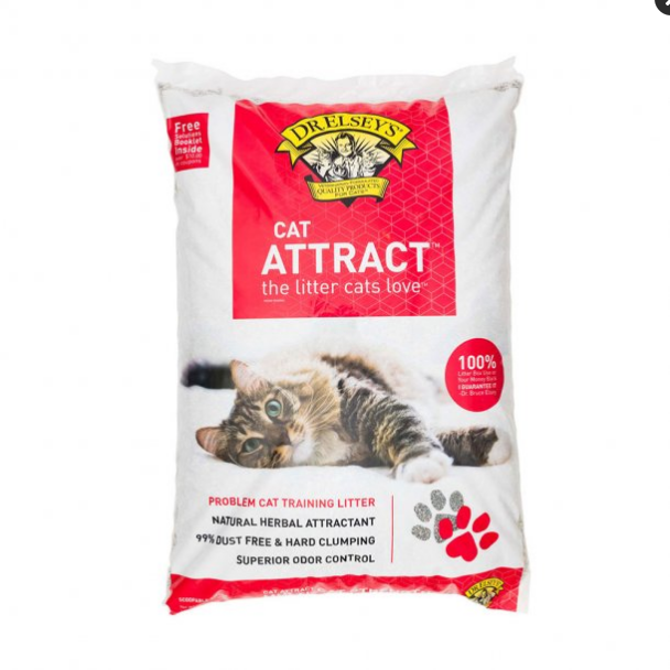 Dr. Elsey's Cat Attract Premium Clumping Cat Litter - 40 lb Bag