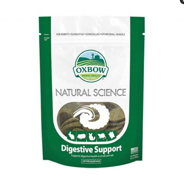 Oxbow Natural Science Digestive Support - Small Animal Supplement - 60 Count Tablets