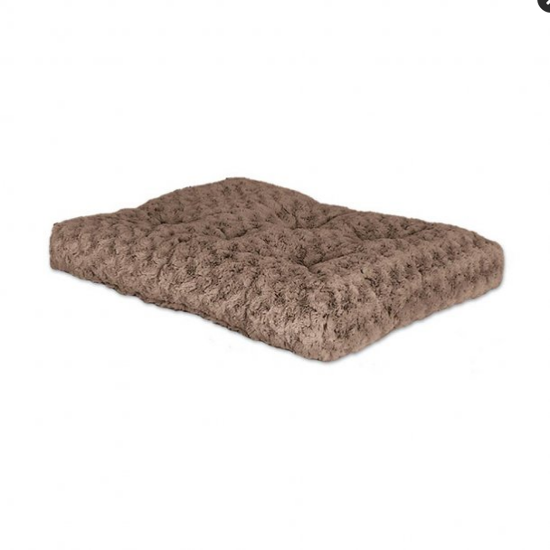 Midwest Quiet Time Ombre Swirl Pet Bed - Mocha - 28x20 Inch - Dog/Cat Bed