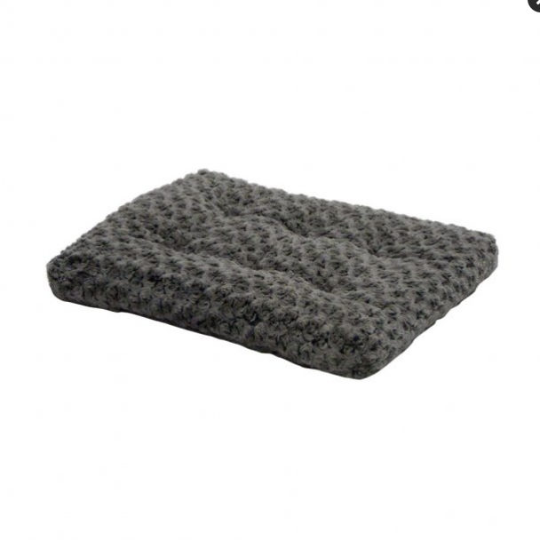 Midwest Quiet Time Ombre Swirl Pet Bed - Gray - 17 x 11 Inches