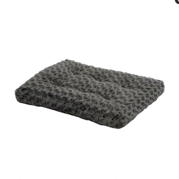 MidWest Quiet Time Ombre Swirl Pet Bed - Gray - 40 x 27 inches - Dog/Cat Bed