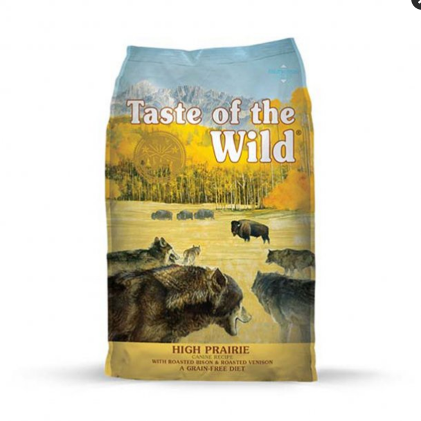 Taste of the Wild High Prairie Grain-Free Dry Dog Food, 28 lb Bag - Bison & Venison Recipe