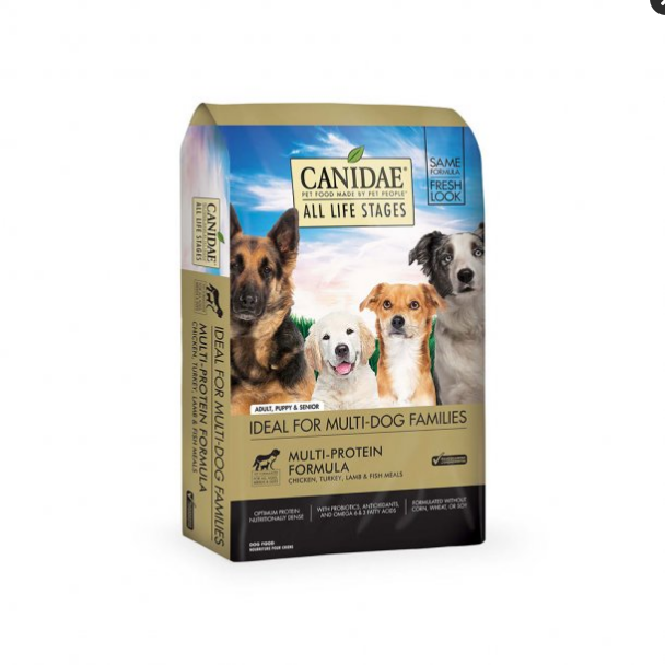 Canidae All Life Stages Multi-Protein Dry Dog Food - Chicken, Turkey, Lamb & Fish Meals