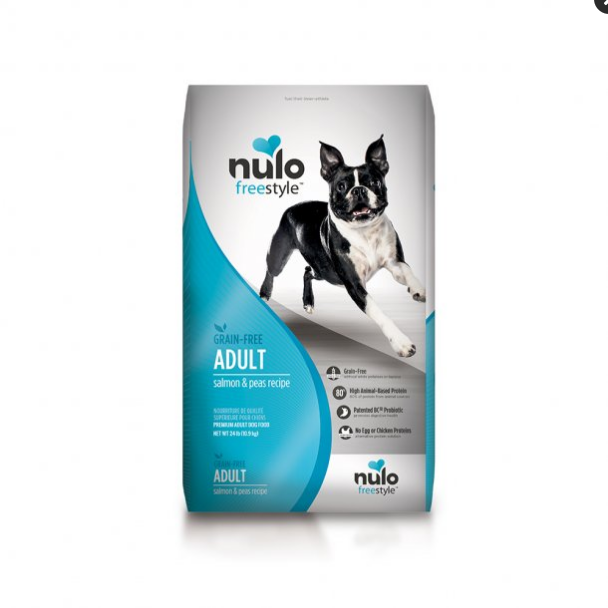 Nulo FreeStyle Grain Free Salmon & Pea Adult Dog Food 24lb
