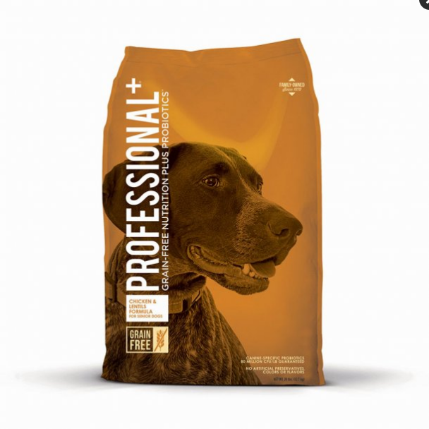 Diamond Professional Grain-Free Senior Dog Food - Chicken & Lentils Formula - 28 lb Bag