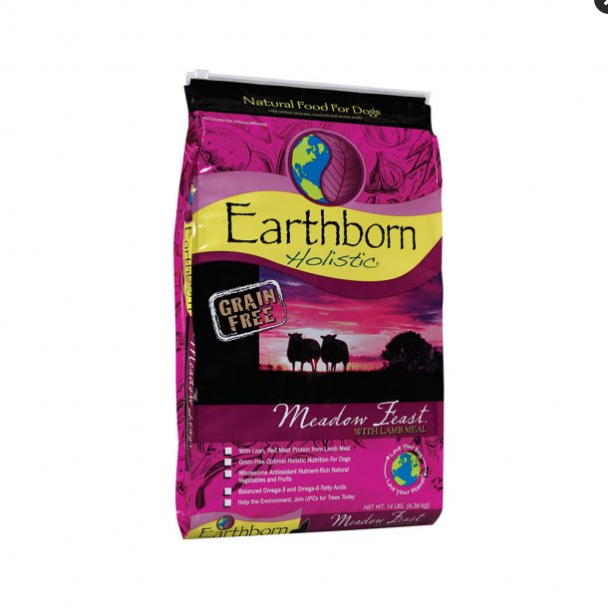 Earthborn Holistic Meadow Feast Grain-Free Lamb & Pumpkin Dry Dog Food