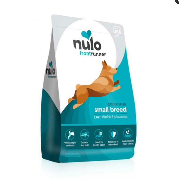 Nulo Frontrunner Small Breed Dog Food Turkey, Whitefish & Quinoa 3 lb