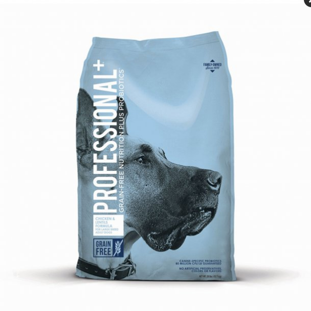 Diamond Professional Grain-Free Large Breed Dog Food - Chicken & Lentils - 28 lb Bag