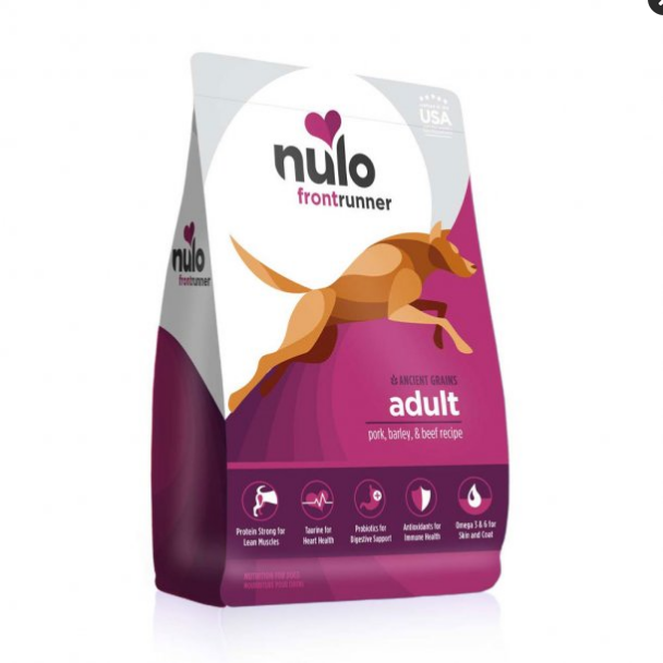Nulo Frontrunner Pork, Barley & Beef Adult Dry Dog Food