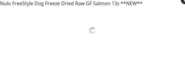 Nulo Freestyle Freeze Dried Raw Salmon & Turkey with Strawberries Dog Food, Grain-Free, 13oz