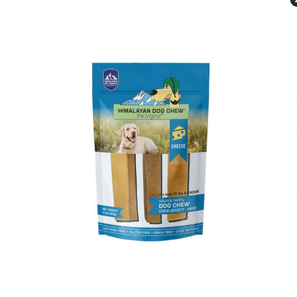 Himalayan Dog Chew Original Yak Cheese Chew - Small, 3 Sticks, 1.1 oz, Gluten & Lactose Free, Natural, Long Lasting, Under 15 lbs