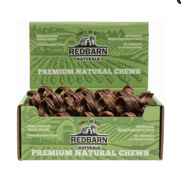 Redbarn Naturals Fetchers Spring Dog Treat - Beef Esophagus Chew, 7.5 Inch