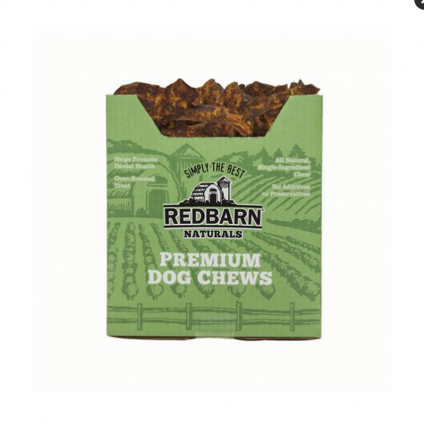 Redbarn Bully Slices Dog Chews - All Natural Beefhide, Grain-Free, High Protein - 9oz Bag