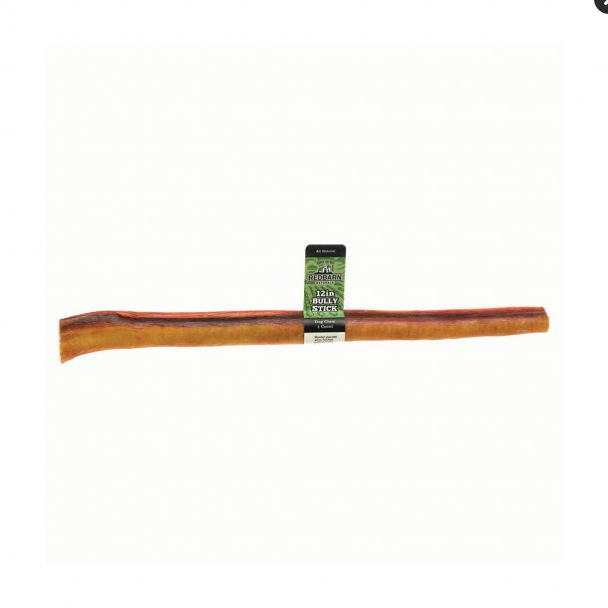 Redbarn 12 inch Bully Stick - Beef Pizzle Dog Treat, All Natural, Single Ingredient Chew